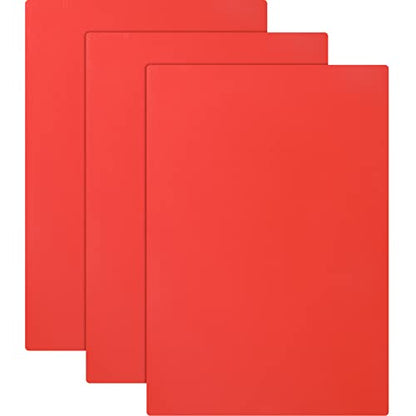 Tondiamo 3 Pcs Rubber Stamp Sheets for Laser Engraving Machine, A4 Rubber Stamp Sheets for Laser Cutter Soft to Make, 2.3 mm(Red) - color: Red