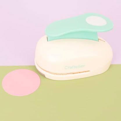 Craftelier - Circle Punch 3" (7.62 cm) Diameter - size: Pack of 1: 3" Diameter