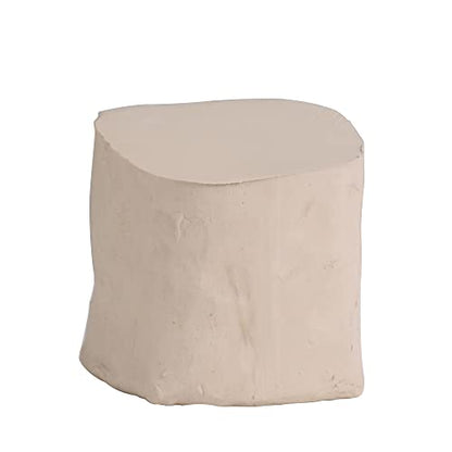 Deouss Mid High Fire White Stoneware Clay for Pottery;Mid Fire Cone 5-7;Ideal for Wheel Throwing,Hand Building,Sculpting;Great for All Skill Levels;Whiteware Clay- Pottery Clay Fires White;5 lbs - size: 5 lb