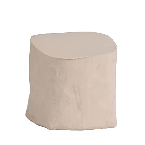 Deouss Mid High Fire White Stoneware Clay for Pottery;Mid Fire Cone 5-7;Ideal for Wheel Throwing,Hand Building,Sculpting;Great for All Skill Levels;Whiteware Clay- Pottery White;20 lbs - size: 20 lb