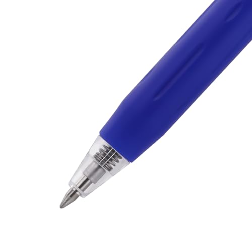 EYEYE G-103 Retractable Gel Pens 0.7mm, 25 Pack 0.7 mm Blue Ink Medium Point Ballpoint Pen Quick Drying, Pen Fine Point Smooth Writing Pens for for Office School Supplies - color: Blue, size: 0.7mm