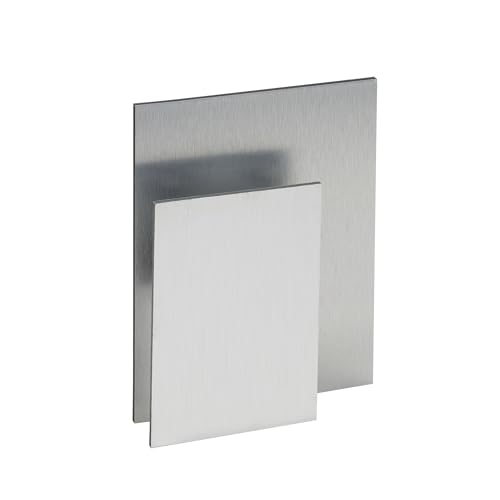 AlumaComp Aluminum Archival Painting & Mounting Panel, 10x10, Double-Sided, 100% Archival, Acid-Free, 4mm Thick, for All Media - Ideal for Professional Photographers, Fine Artists, Graphic Artists - size: 10"x10"