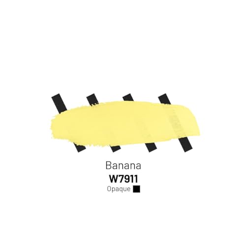 Kamenskaya Acrylic Inks for Artists - 'Banana' Acrylic Ink, 3.38 Fl Oz (100 ml) - color: Banana