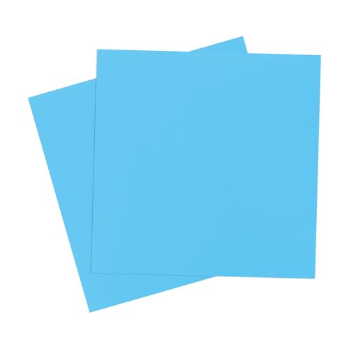 MECCANIXITY Foam Sheets Crafts 10x10 Inch 7mm EVA Craft Foam Paper Foam Sheets for Crafts Projects DIY Cosplay Modeling, Light Blue, 2 Sheets - color: Light Blue, size: 7mm
