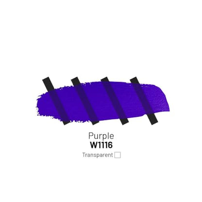 Acrylic Inks, Purple Acrylic Ink, 3.38 Fl Oz (100 ml) | Highly Concentrated, Multifunctional Liquid Acrylic Paint - color: Purple