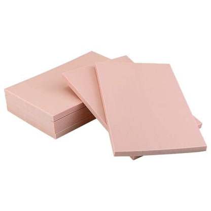 6 Pack 4"x6" Pale Pink Rubber Stamp Carving Blocks Rubber Carved Brick for Stamp Soft Rubber Crafts and DIY Craft Project - size: 4"x6"