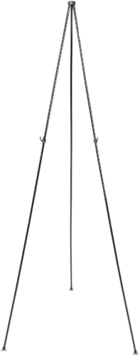 Quartet Easel Stand 63" High Adjustable Telescoping Tripod Display for Office School and Home, Lightweight, Black (29E) (Pack of 12) - size: 1 Count (Pack of 12)