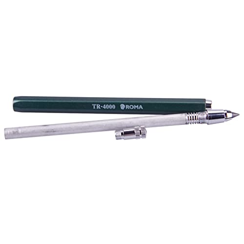 4.0mm Lead Holder Sketching Mechanical Pencil Retractable Drawing Charcoal Pencil Automatic Sketch Pencil with Gift Box for Students Artists Beginners Engineers Graphing Crafting School Art Supplies - color: 4.0mm Green Merchanical Pencil with Gift Box