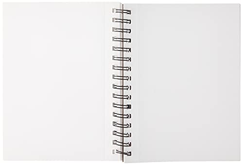Canson Artist Series Mixed Media Paper, Wirebound Pad, 5.5x8.5 inches, 30 Sheets (138lb/224g) - Artist Paper for Adults and Students - Watercolor, Gouache, Graphite, Ink, Pencil, Marker