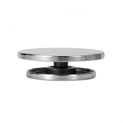 Feqsky 4.7''/5.9'' Double Sided Turntable for Ceramic Clay Sculpture Platform Pottery Wheel Aluminum Alloy Rotating Tools