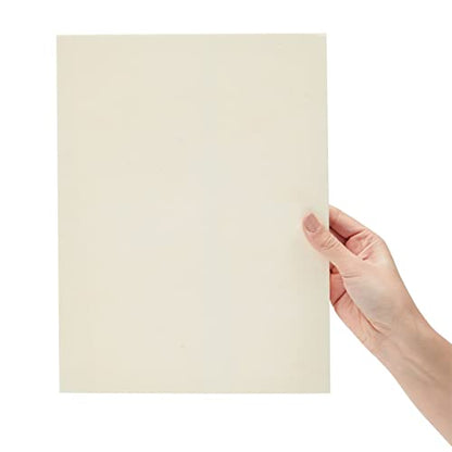 Bright Creations Canvas Boards for Painting - 9 x 12 in, Natural Wood, 6-Pack, Unfinished Deep Cradle - for DIY Wood Panel Signs & Painting Crafts - size: Rect. 9x12in