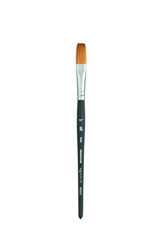 Princeton Aqua Elite Stroke Brush, Synthetic, Short Handle, Size 1/2 inch, 1 Count - size: Size 1/2 inch