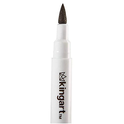 KINGART PRO Inkline Black Micro Line & Precision Graphic Pens, 10 Assorted Nibs, BLACK Archival Waterproof Japanese Ink for Art, Illustration, Calligraphy, Sketching, Anime, Technical Drawing, Manga