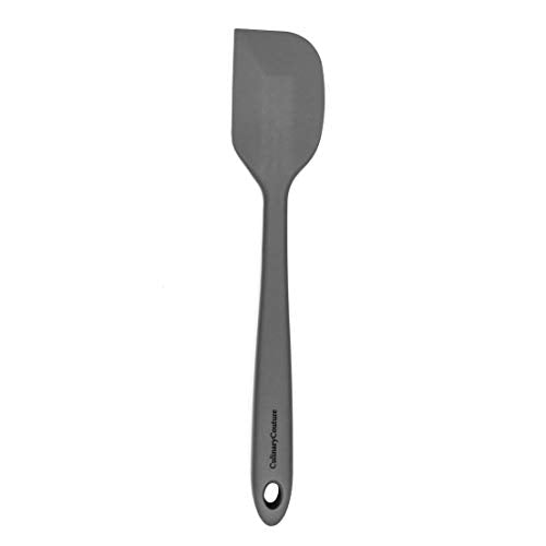 4-Piece Silicone Baking Spatula Set - Rubber Spatulas Silicone Heat Resistant, BPA-Free - Spatula Set for Nonstick Cookware - Baking Essentials - color: Gray