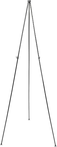 Quartet Easel Stand 63" High Adjustable Telescoping Tripod Display for Office School and Home, Lightweight, Black (29E) - size: 1 Count (Pack of 1)
