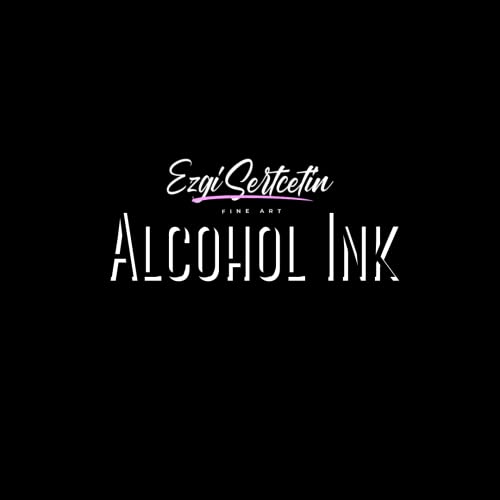 Premium Alcohol Ink by Ezgi Sertcetin (Glitter Tealito) - color: Glitter Tealito