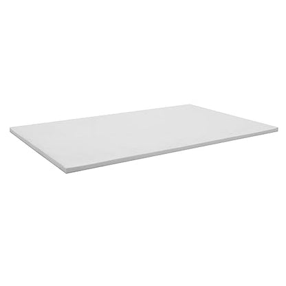 AMZQNART EVA Foam 10mm, Cosplay Foam Roll 16 x 59in (6.5sqft) White, Suitable for Large Foam Cosplay Modeling, DIY Projects, Crafts, Ultra High Density 90 kg/m3. - color: 16×59in White, size: 10mm-Thick