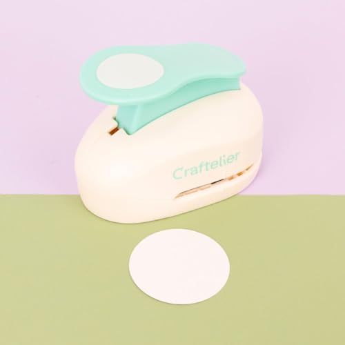 Craftelier - Circle Punch 2" (5 cm) Diameter - size: Pack of 1: 2" Diameter