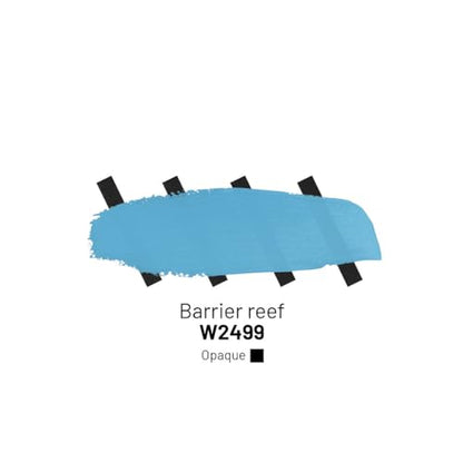 Acrylic Inks for Artists - 'Barrier Reef' Acrylic Ink, 3.38 Fl Oz (100 ml) | Highly Concentrated, Multifunctional Liquid Acrylic Paint - color: Barrier Reef