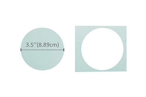 BiraBira Circle Punch, 3.5 inch Hole Shape for Crafting Scrapbooking