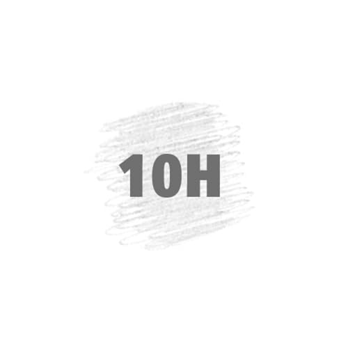 STAEDTLER Mars Lumograph 10H Graphite Art Drawing Pencil, 6 Pencils - style: 10H