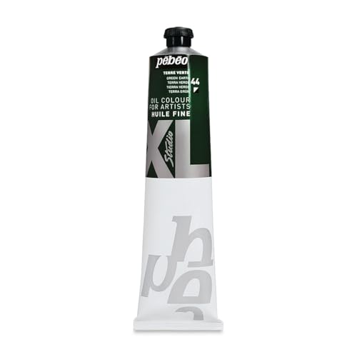 Pébéo - Fine Oil XL 200 ML - Green Earth Oil Painting - Pébéo Oil Painting - Green Earth 200 ml - color: Green Earth