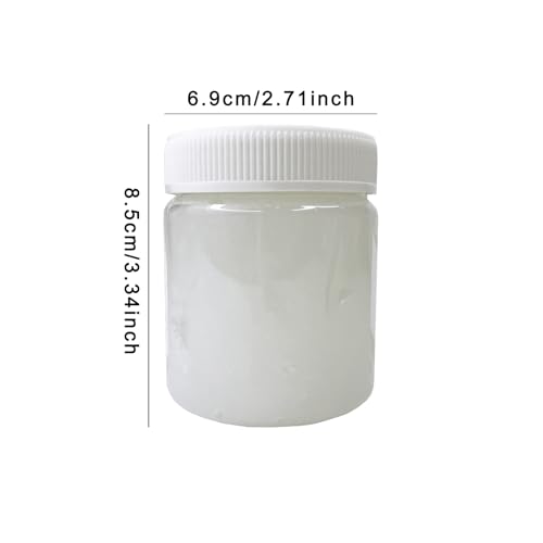 10.58 OZ Acrylic Modeling Paste, Modeling Paste for Textured Art,Transparent Gel for 3D Art, Modeling Clay for DIY Crafts, Enhances Sculptures Material, Craft Enthusiast Sculpture Modeling Compounds - color: transparent texture