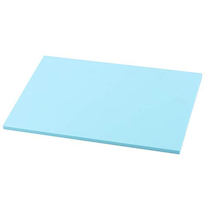ZOENHOU 20 PCS 4 x 6 Inch Blue Rubber Stamp Carving Blocks, Creative Soft Linoleum Block Stamp for Making Stamps Engraving Crafts Supplies - color: Blue