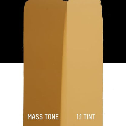 Liquitex BASICS Acrylic Paint, 4-oz Tube, Bronze Yellow | Medium Viscosity, Satin Finish, Lightfast, Fine Art Pigments, Range of Opacities, Easy Blending - color: Bronze Yellow, size: 4 Fl Oz (Pack of 1)