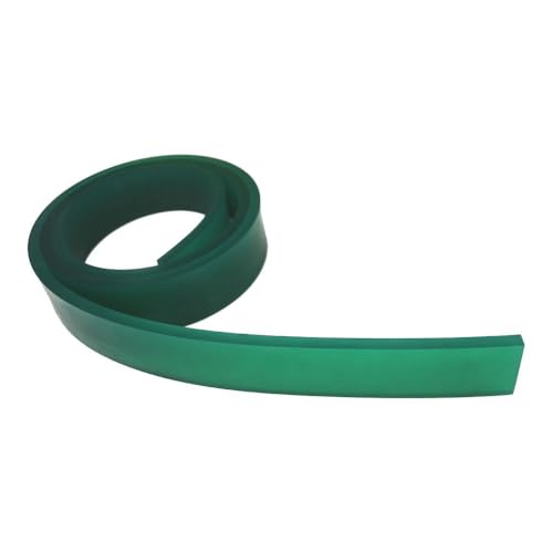 70 Durometer Silk Screen Printing Squeegee Rubber Blade Roll 6 FT 5x180cm Green Silk Screen Printing Squeegee Blade Polyurethane