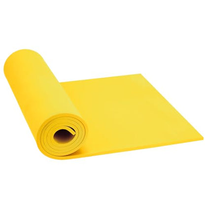 Do²ping Yellow Eva Foam Sheets roll, 2mm eva Craft Foam 49''x13.5'' High Density 86kg/m3 for Cosplay - color: Yellow, size: Thickness 2mm