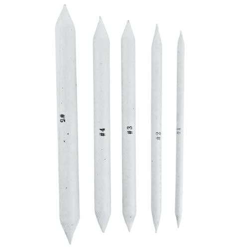 ARTIST'S BEST Soft Tip Carving Pens | 5-Piece Set | For Wax & Clay Sculpting | Sizes #1 to #5 | 4 x 120mm to 12 x 142mm | Versatile & Portable - size: 5 Piece (Soft Tip Pens)