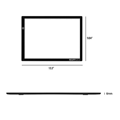 Acurit Artist LED Light Up Tracing Pad, for Tattoo Drawing, Streaming, Sketching, Animation, Stenciling