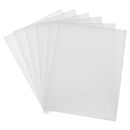 PATIKIL 8"x6"x0.2" Foam Handicraft Sheets, 1 Set/6 Sheet Soft Crafting Sponge Foam Paper Set for DIY Flower Press Art Handicraft, White - size: 8"x6"x0.2"