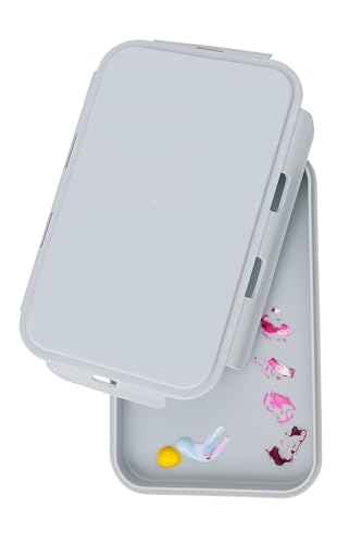 Acrylic, Oil, Gouache Stay-Wet Palette with Airtight, Anti-Leak Lid – Keeps Paints Fresh! No Sponge or Paper Sheets Needed!