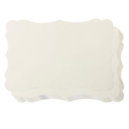 50 Pack Blank Kraft Greeting Cards, Cream, 5x7IN | Thick Cardstock Paper, For DIY Gift Cards, Menus, Baby Shower Invitations, Wedding Invitations - color: Cream, size: 5x7IN