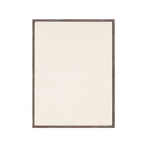 PIXY CANVAS Value Pack of 8x10 Stretched Canvas 1-1/2 (1.5) inch deep and Floater Frame for Your Paintings/Artwork/Wall Art/Wall Decor (Gray Oak, 8 x 10 inch, Portrait) - color: Gray Oak, size: 8 x 10 inch