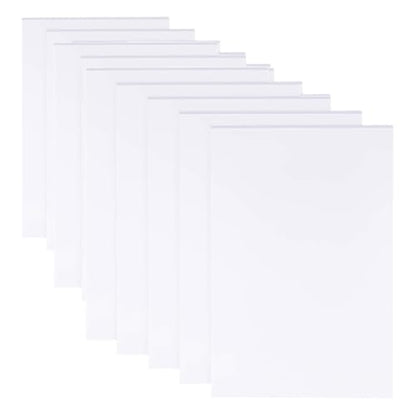BENECREAT 5 Sheets 3mm White Foam Boards 11.8x7.8inch Rectangle Foam PVC Sheet Poster Board Mount Board for Mounting, Crafts, Modelling, Art, Display, School Projects (Pack of 3) - size: 30cmx20cmx3mm (Pack of 3)