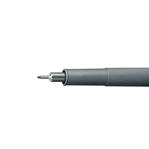 Staedtler Pigment Liner, Fineliner Pen for Drawing, Drafting, Journaling, 0.5mm, Black, Box of 5 Pens, 308 05-9M - style: 0.5mm