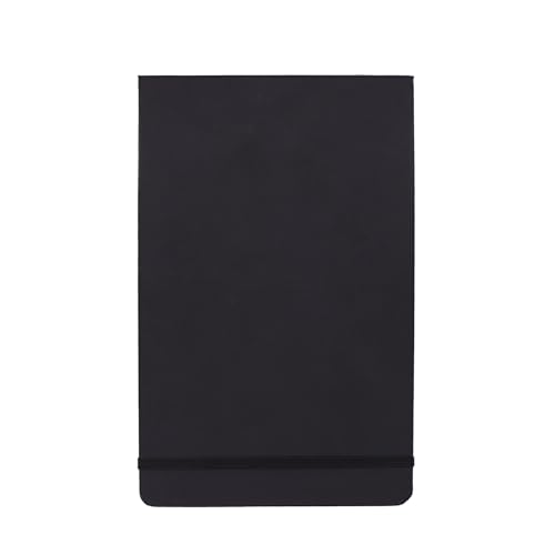 Amazon Basics Art Sketch Book for Drawing and Painting, Thick Paper, 5.25" x 8.25", 72 Sheets, Black - size: L