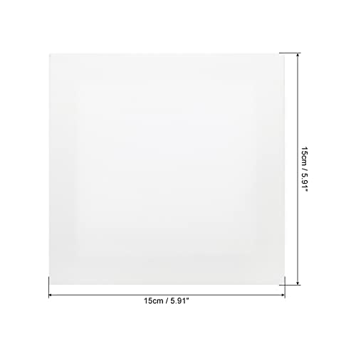 PATIKIL Paint Canvases Panel for Painting, 3 Pack 6x6 Inch Square Wood Frame Stretched Blank Art Board Panels for Acrylic, Oil, Tempera Painting, White - size: 6x6 Inch