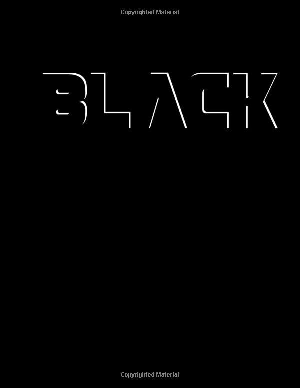 BLACK PAPER SKETCH BOOK: 110 Pages 8.5" x 11" Black Paper Journal for Painting, Drawing, Sketching and Doodling | perfekt for white ink pens, gel pens and metallic markers