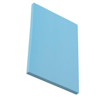ZOENHOU 20 Pcs 4" x 6" Blue Rubber Carving Blocks, Linoleum Blocks for Printmaking,Soft Rubber Crafts Rubber Stamping Blanks - color: Blue