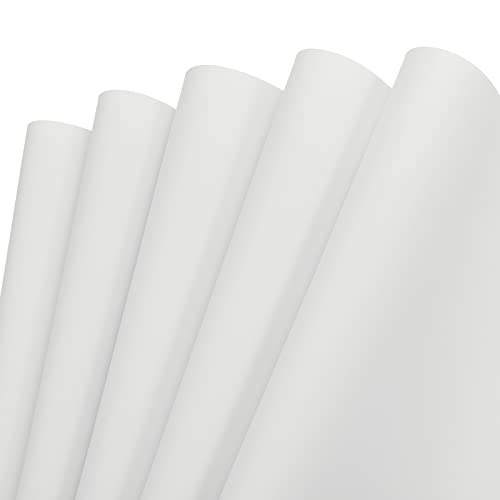 MECCANIXITY EVA Foam Sheets White 19.7 Inch x 17.7 Inch 0.8mm Thick Crafts Foam Sheets for Costumes, Arts and Crafts Projects Pack of 5 - color: White, size: 19.7 x 17.7 x 0.03 in