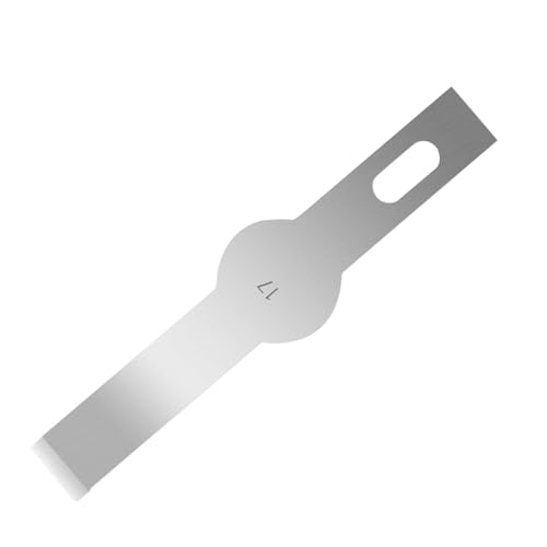 120 Pack Hobby Knife Blades, #17 High Carbon Steel Replacement Blades for Craft & Art, Standard Sharpness Craft Knife Refills for Paper, Fabric & Thin Plastic - style: #17