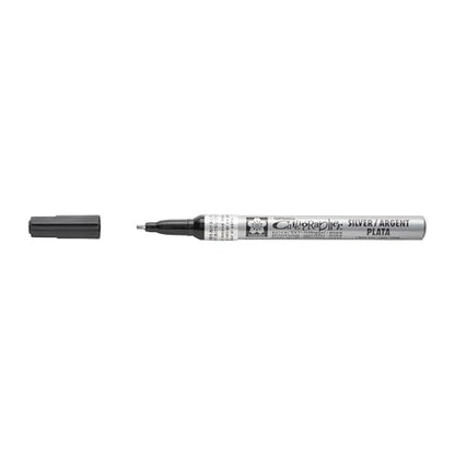 Sakura Pentouch Calligraphy Pen, 1.8mm Fine Point, Silver (XPSK-C-53)
