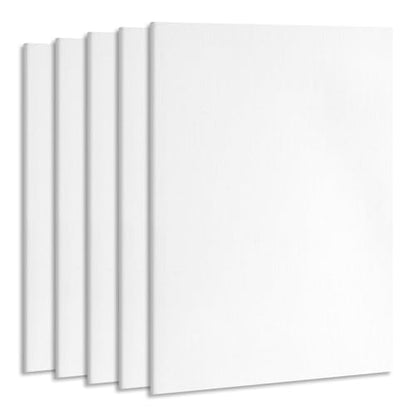 ESRICH Linen Canvas for Painting 8x10, 5 Pack Professional Linen Canvas Panels 8x10 Primed Acid Free Blank Canvas Boards for Painting for Artists, Painters - size: Linen 8x10in 5Pack