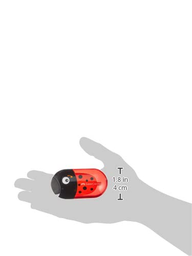 Faber Castell Pencil Dual Sharpener with Eraser Ladybug by by