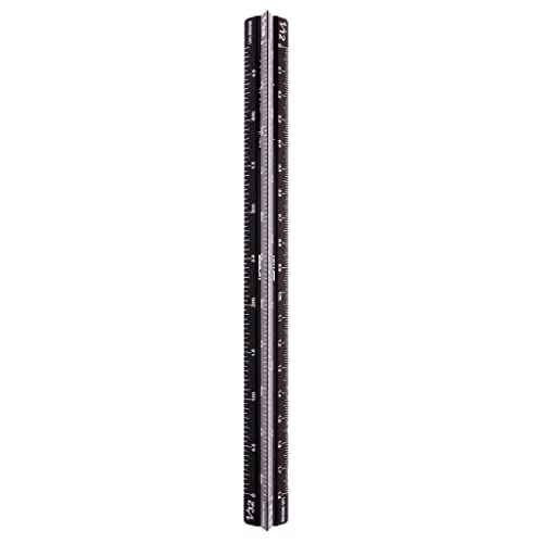 17cm 90038 Model Triangle Scale Ruler for 1/12 1/24/1/32 1/35