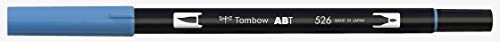 Tombow Dual Brush Pen, ABT, No. 526 (AB-T526) - color: 526 True Blue